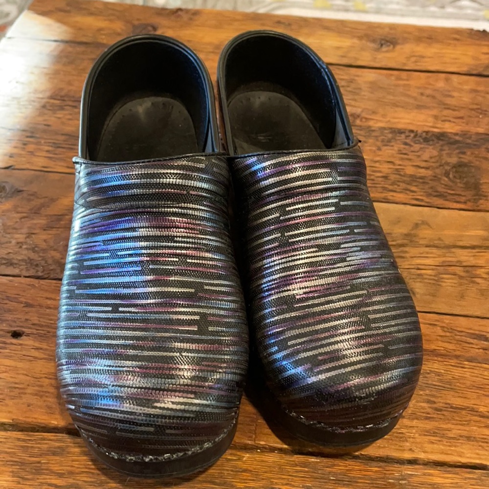 Multi Metallic Dansko Clogs - image 1